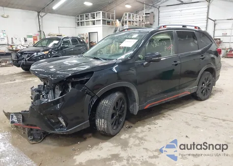2019 Subaru Forester Sport from USA, damaged, VIN JF2SKAKC9KH525533